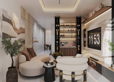 MẪU NỘI THẤT NHÀ PHỐ ĐẸP – PHONG CÁCH HIỆN ĐẠI, GAM MÀU ẤM